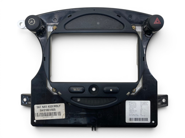 Mini Cooper GPS Navigation Front Cover and Cluster 62109126994 02-08 R50 R52 R53 551