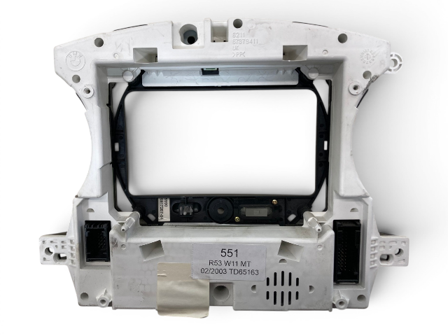 Mini Cooper GPS Navigation Front Cover and Cluster 62109126994 02-08 R50 R52 R53 551