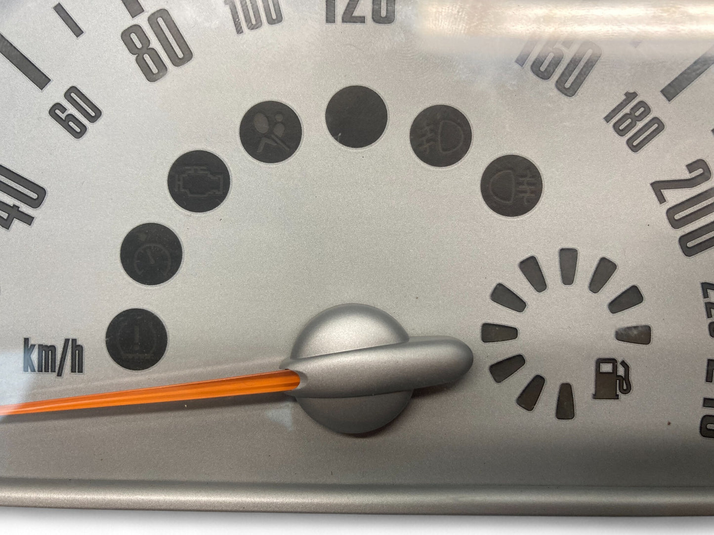 Mini Cooper Speedometer Silver Trim 240KM/H 62109136195 07-10 R55 R56 R57