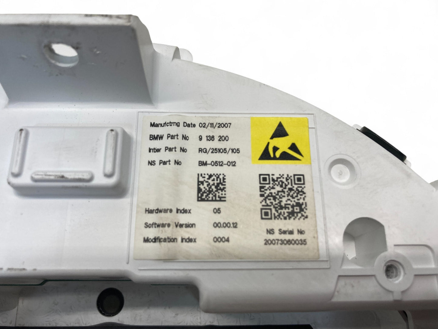 Mini Cooper GPS Navigation Speedometer 150 MPH 62109136200 07-16 R5x R6x