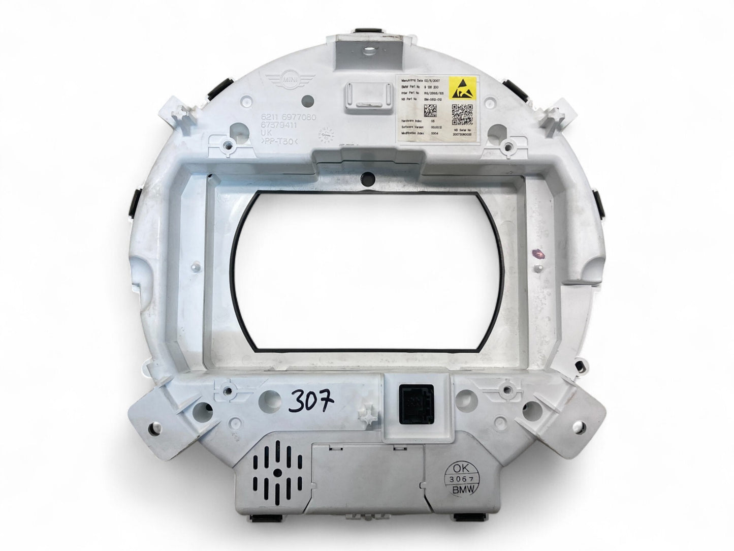 Mini Cooper GPS Navigation Speedometer 150 MPH 62109136200 07-16 R5x R6x
