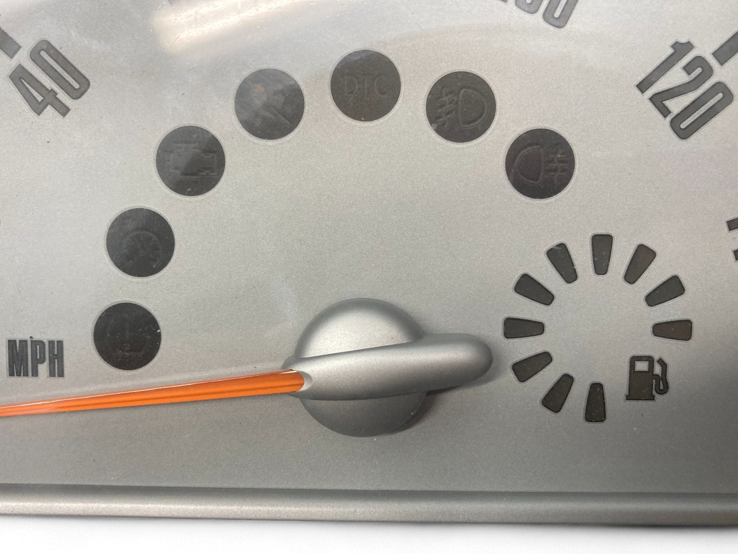 Mini Cooper Speedometer Silver Trim 240KM/H 62109136195 07-10 R55 R56 R57