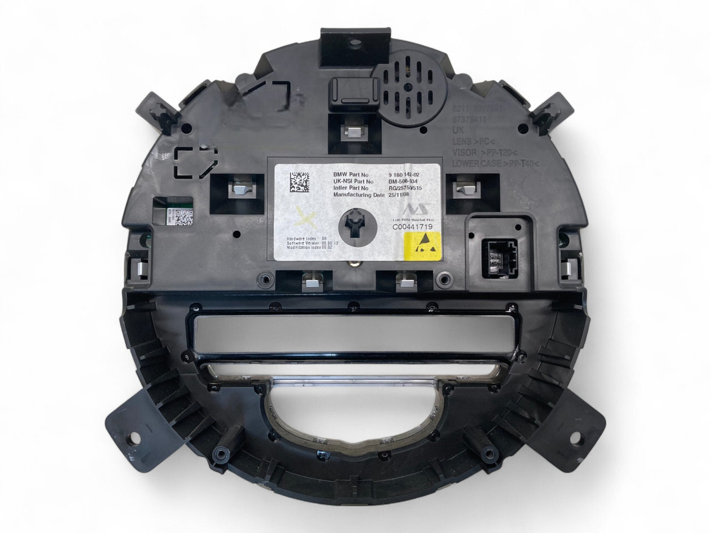 Mini Cooper Speedometer Silver Trim 240KM/H 62109136195 07-10 R55 R56 R57