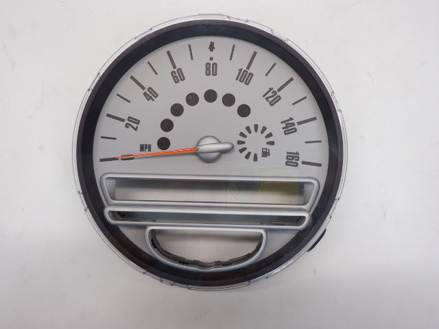 Mini Cooper Speedometer Silver Trim 240KM/H 62109136195 07-10 R55 R56 R57