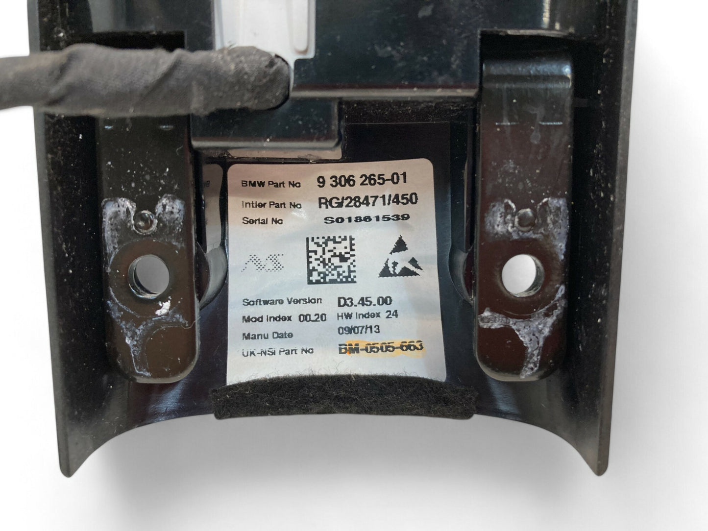 Mini Cooper JCW Black Tachometer 62109306265 11-15 R5x R6x 459