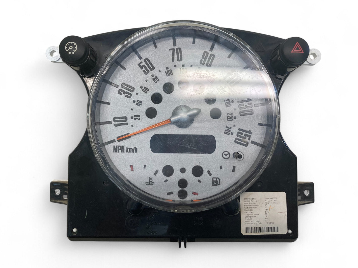 Mini Cooper Speedometer 165k 62116932508 2002-2008 R50 R52 R53 518