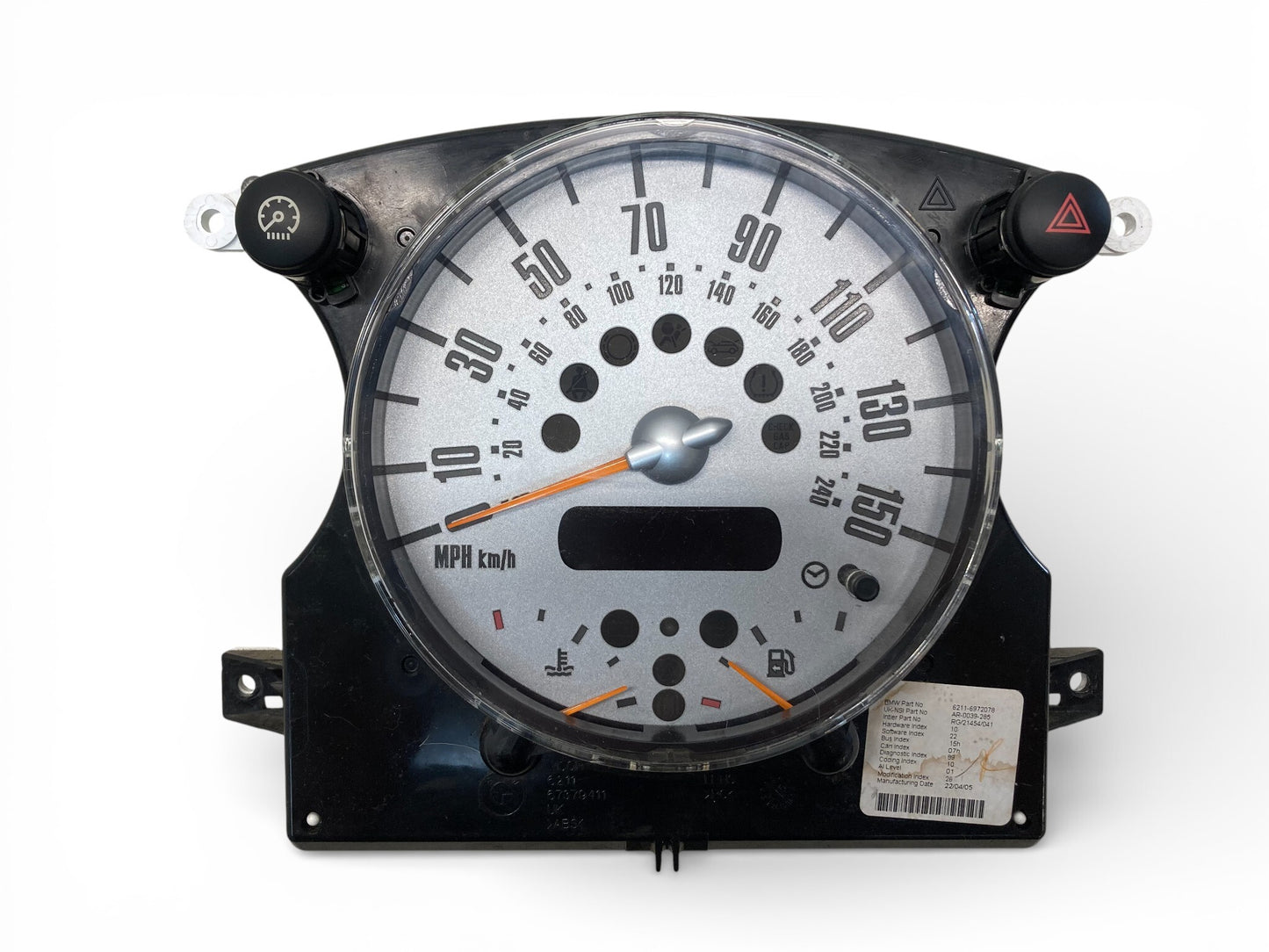 Mini Cooper Speedometer 139k 62116932508 2002-2008 R50 R52 R53 526
