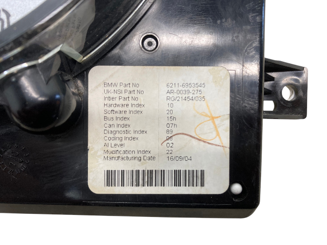 Mini Cooper Speedometer 123k 62116932508 2002-2008 R50 R52 R53 556