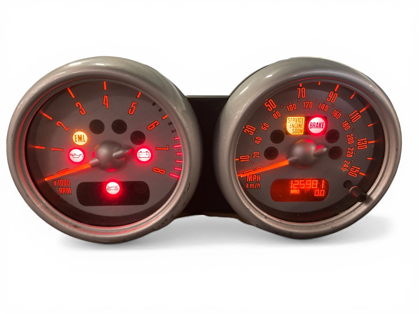 Mini Cooper Chrono Package Dual Gauges 62116932518 2002-2004 R50 R53 508