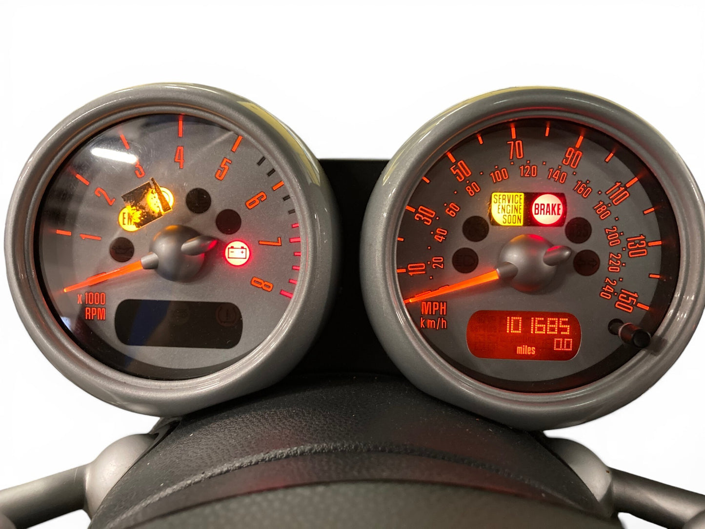 Mini Cooper Chrono Package Dual Gauges 62116932518 02-04 R50 R53 535