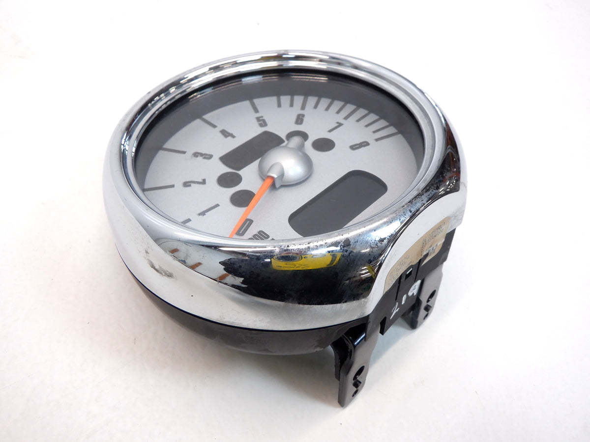 Mini Cooper Tachometer RPM Chrome 62116936313 02-08 R50 R52 R53