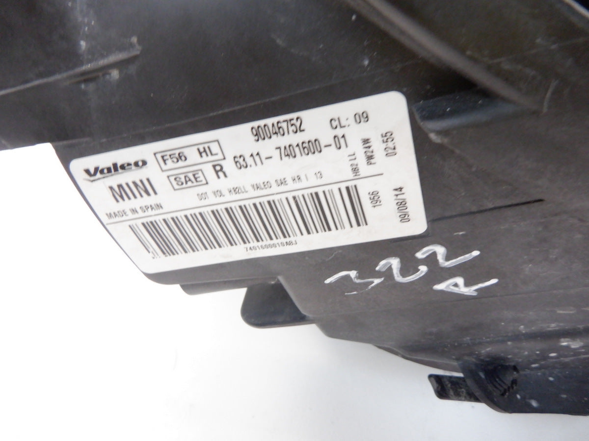 Mini Cooper Left Halogen Headlight Yellow Indicator NEW OEM 63117418867 14-21 F5x