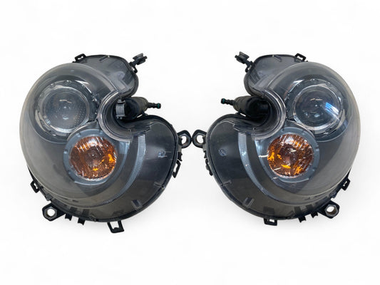 Mini Cooper Headlight Halogen Yellow Indicator Pair 63122751869 07-15 R5x 520