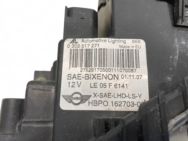 Mini Cooper Left Headlight Xenon Yellow Indicator 63127270023 2007-2015 R5x 512