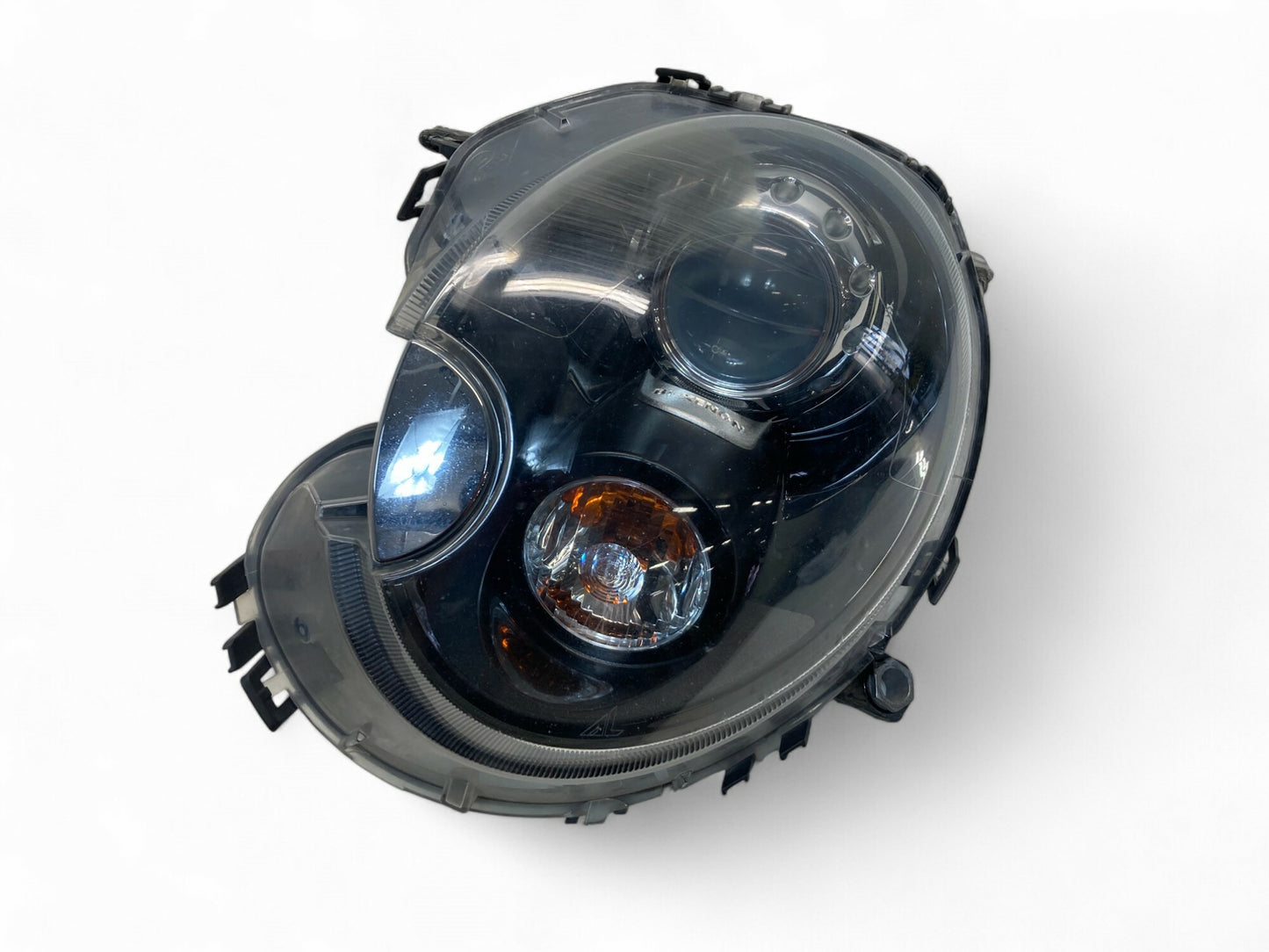 Mini Cooper Left Headlight Bi-Xenon Black 63127270027 2007-2015 R5x 489