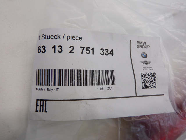 Mini Cooper Right Rear Side Marker Light NEW OEM 63132751334 07-16 R5x R6x