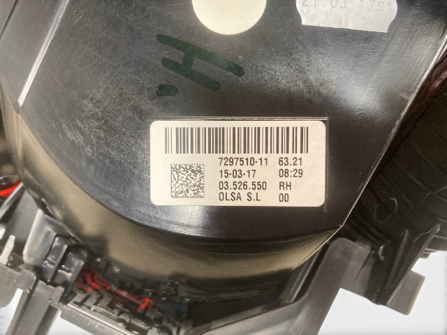 Mini Cooper Right Taillight 63217297510 2014-2018 F55 F56 F57 554