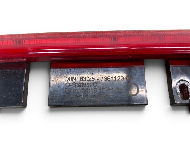 Mini Cooper Convertible Top Third Brake Light 63257361123 2016-2025 F57 F67