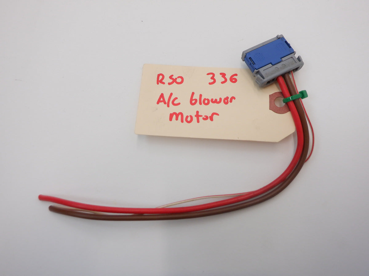 Mini Cooper AC Blower Motor Connector IHKA 3 Wire 02-03 R50 R53