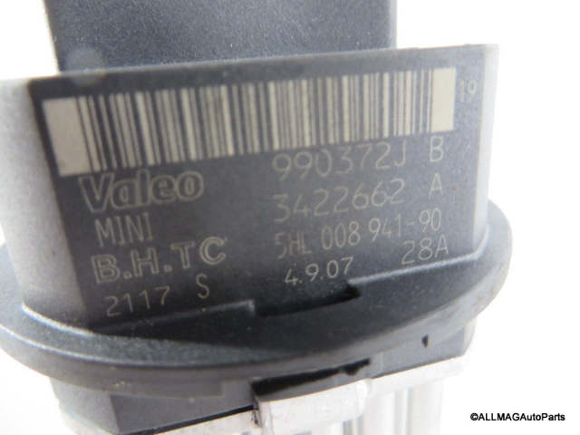 Mini Cooper Auto AC Blower Motor Resistor 64113422662 R56 07-08 R55 R57