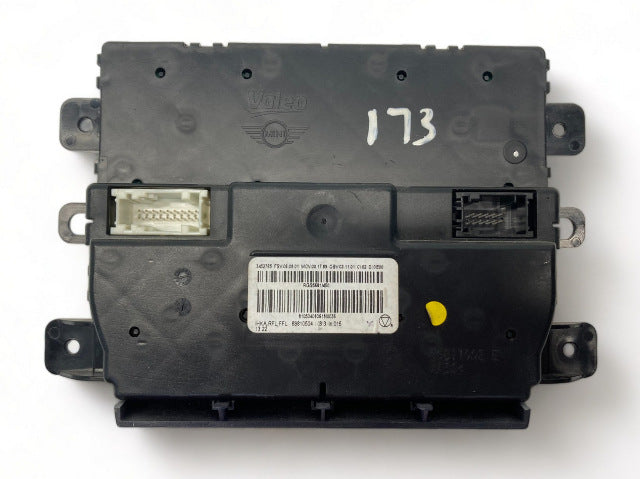 Mini Cooper AC Control Panel Auto without Heated Seats 64113455300 07-10 R55 R56