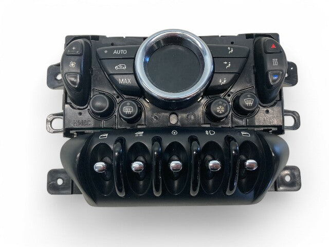 Mini Cooper AC Control Panel Auto without Heated Seats 64113457397 11-15 R57