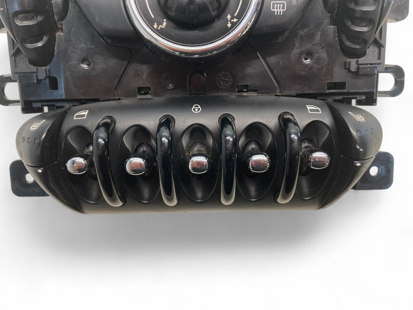 Mini Cooper AC Control Panel Manual with Heated Seats 64113457399 11-15 R55 R56 R58 R59