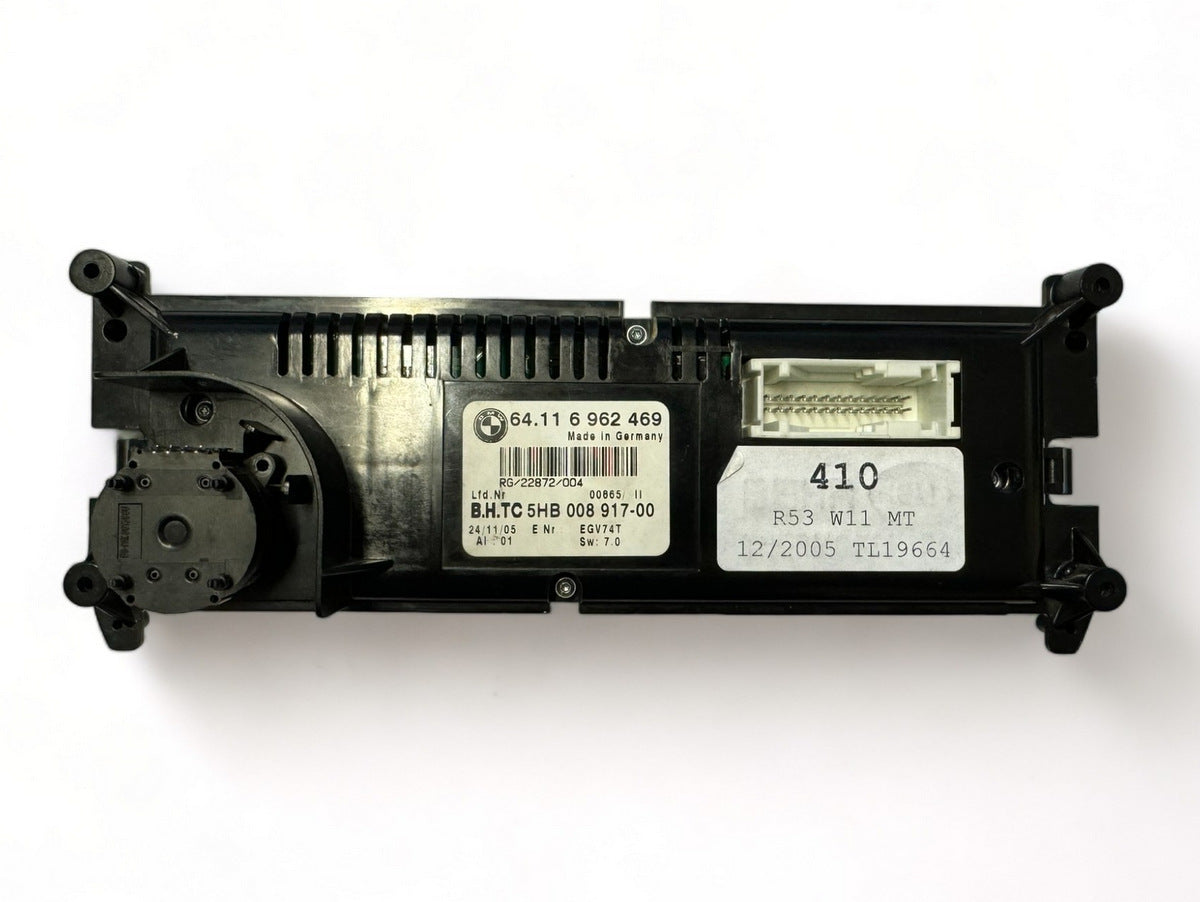 Mini Cooper AC Automatic Temperature Control Panel 64116962469 04-08 R50 R52 R53