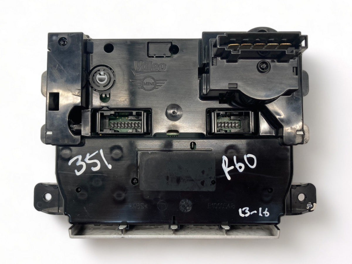 Mini Countryman Paceman AC Control Panel Manual 64119812029 13-16 R6x