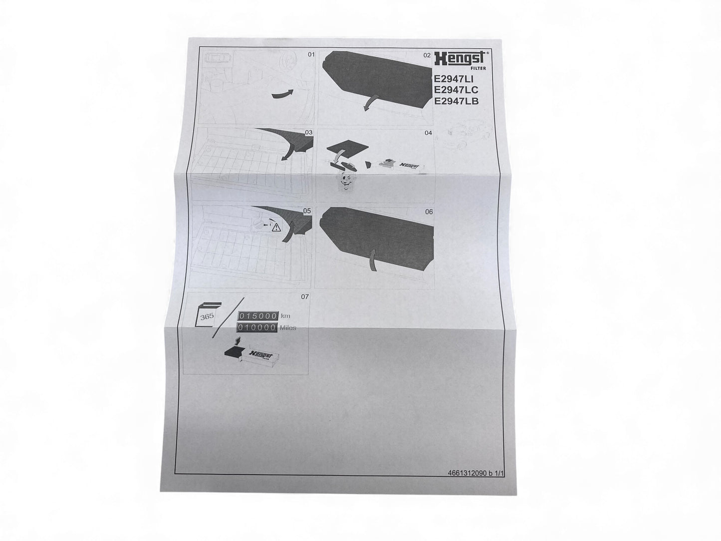 Mini Cooper Cabin Air filter NEW Hengst 64319127515 07-16 R5x R6x