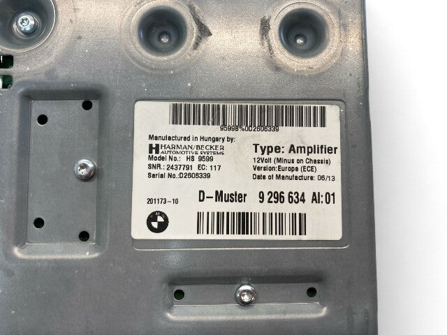 Mini Cooper Amplifier H/K 65129272637 09-16 R57 R58 R59 R6x