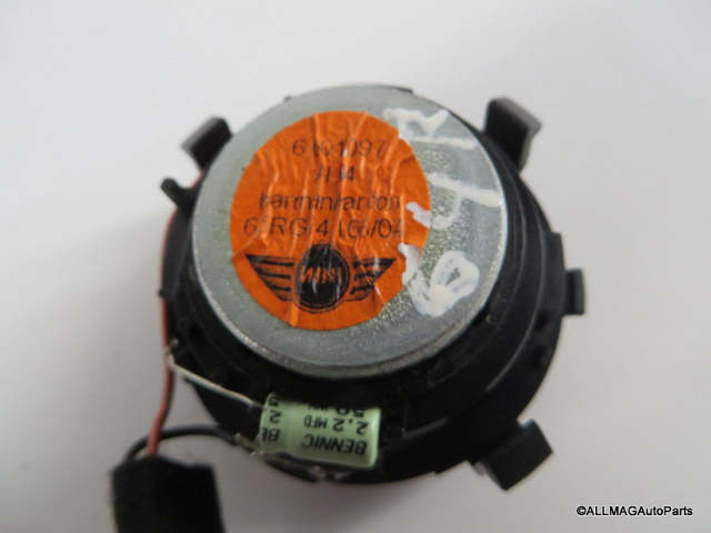 Mini Cooper Tweeter Speaker H/K 65136801097 02-08 R50 R52 R53