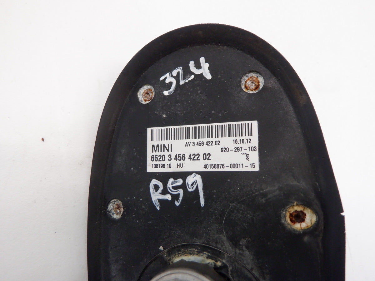 Mini Cooper AM/FM/SDARS Roof Antenna Base 65203456422 11-15 R59