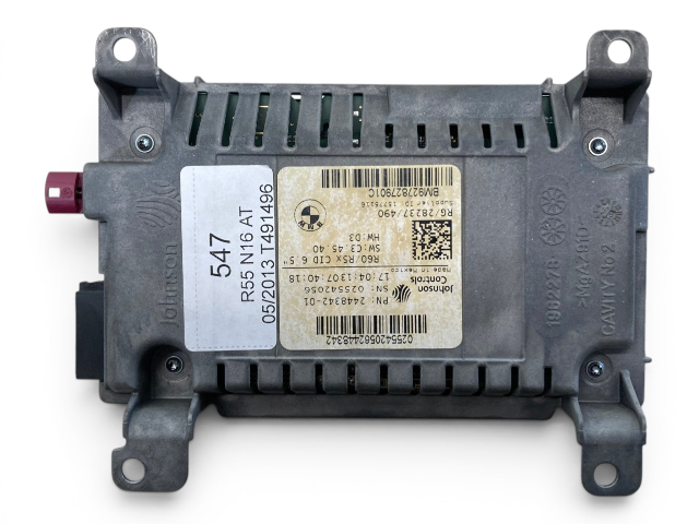 Mini Cooper Navigation Screen Display 65509278279 2011-2015 R5x R6x 547