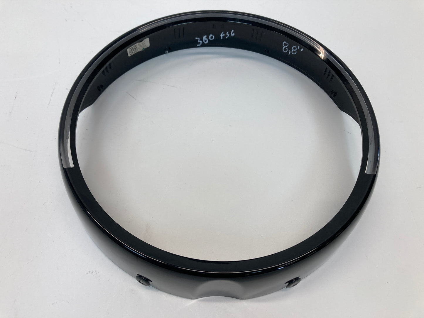 Mini Cooper Central Instrument Display Trim Ring LED 8.8" 65509354400 F55 F56 F57