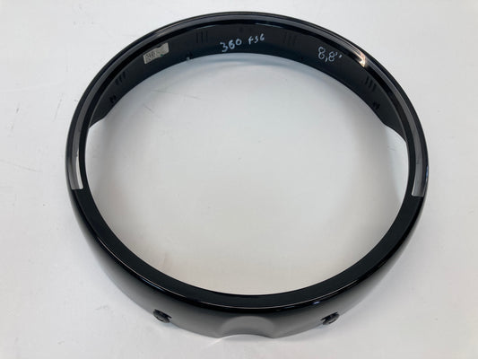 Mini Cooper Central Instrument Display Trim Ring LED 8.8" 65509354400 F55 F56 F57