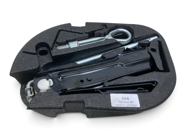 Mini Cooper Tool Kit Tray and Jack 71106857371 14-24 F55 F56 F57 554