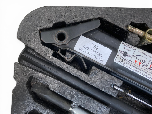 Mini Cooper Tool Kit and Jack Tray 71111501931 2002-2008 R50 R52 552