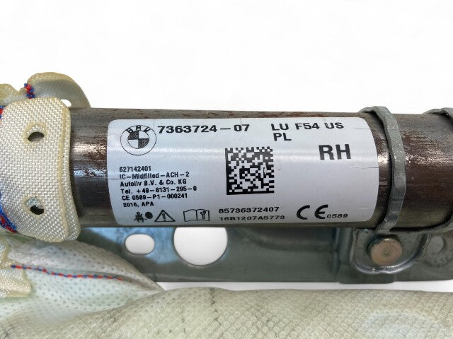 Mini Cooper Clubman Right Head Airbag 72127363724 2016-2024 F54