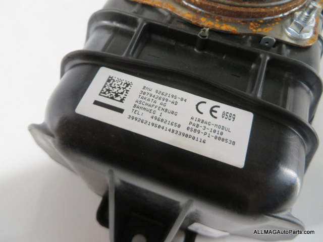 Mini Cooper Passenger Side Dash Airbag 72129262195 F55 F56 F57