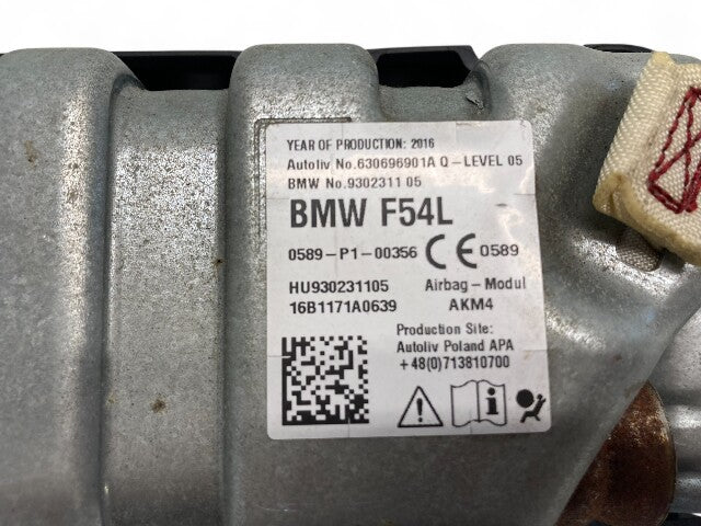 Mini Cooper Knee Pad Airbag Module Driver Side 72129296979 F54 F60