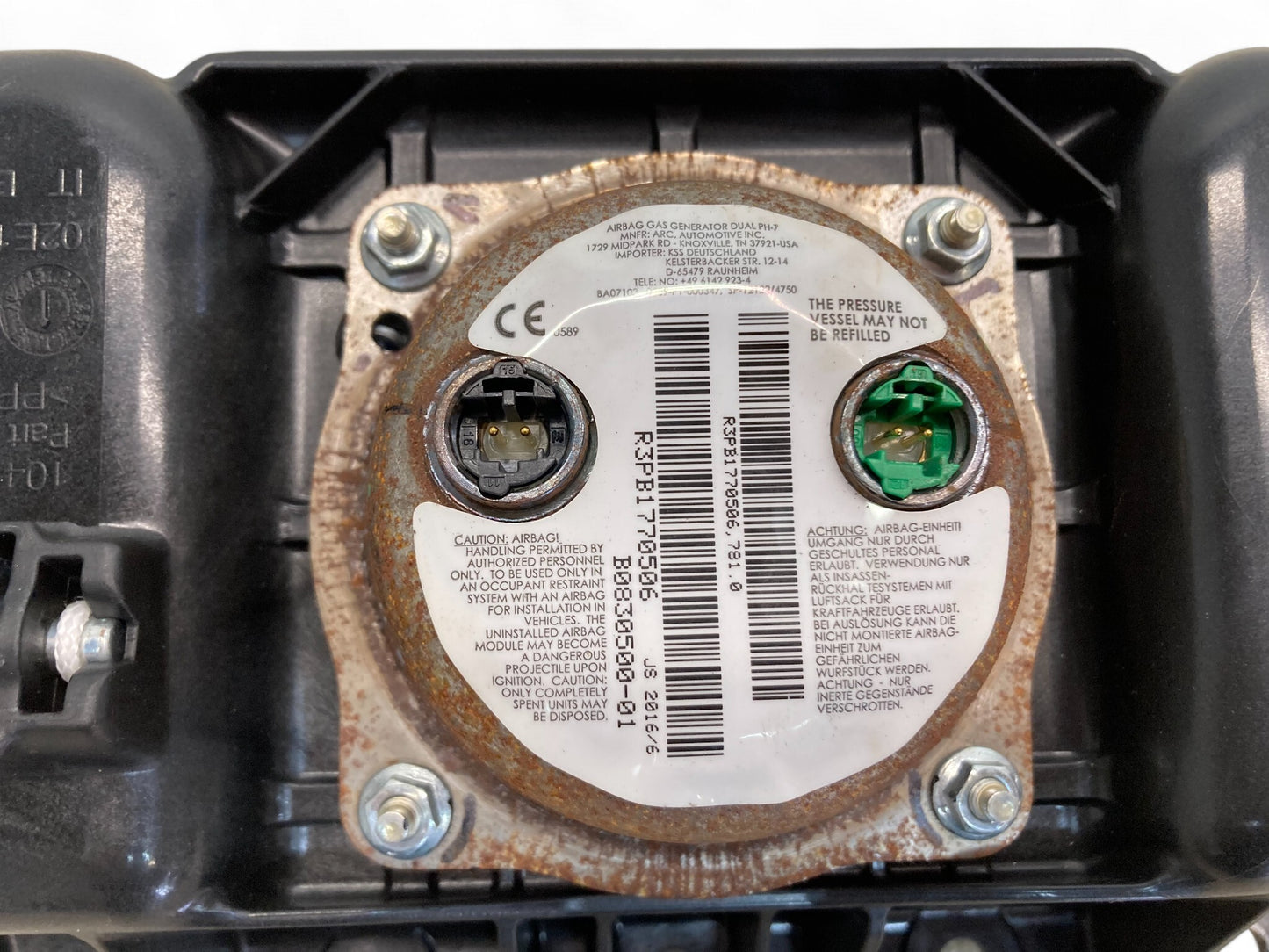 Mini Cooper Countryman Passenger Side Dash Airbag 72129332817 2017-2024 F60