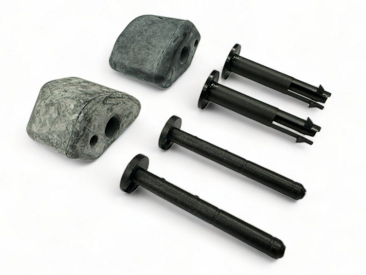 Mini Cooper Radiator Mounting Rubber and Hardware Set NEW OEM 02-08 R50 R52 R53