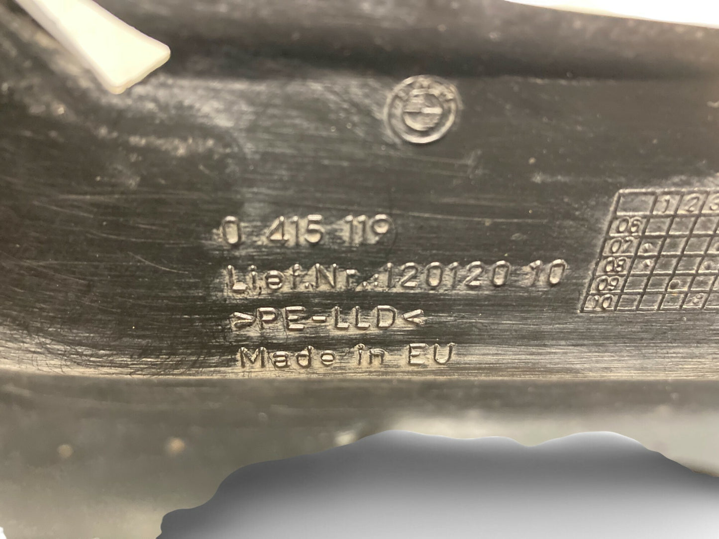 Mini Cooper Mud Flap Left Rear 82160415119 2011-2015 R56 R57