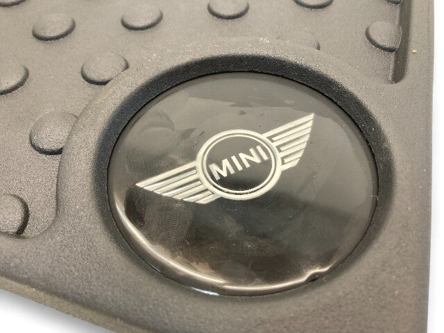 Mini Cooper Front Rubber Floor Mat Pair NEW 82550146457 2002-2006 R50 R53