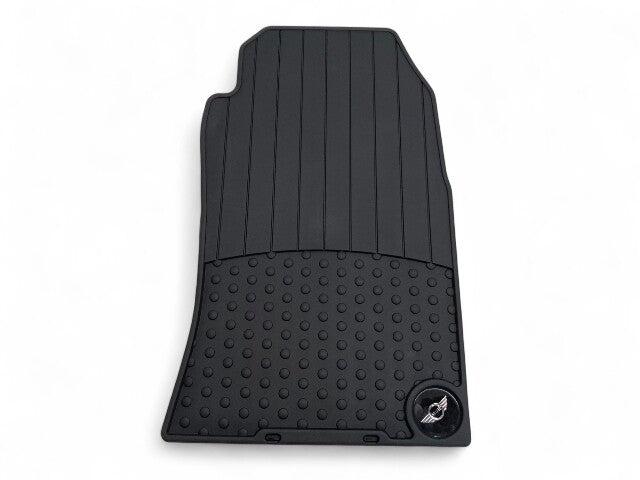 Mini Cooper Front Rubber Floor Mat Pair NEW 82550146457 2002-2006 R50 R53