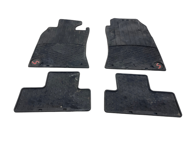 Mini Cooper S Front Rubber Floor Mat w/ Rear Mats 82550306793 02-08 R53 R52