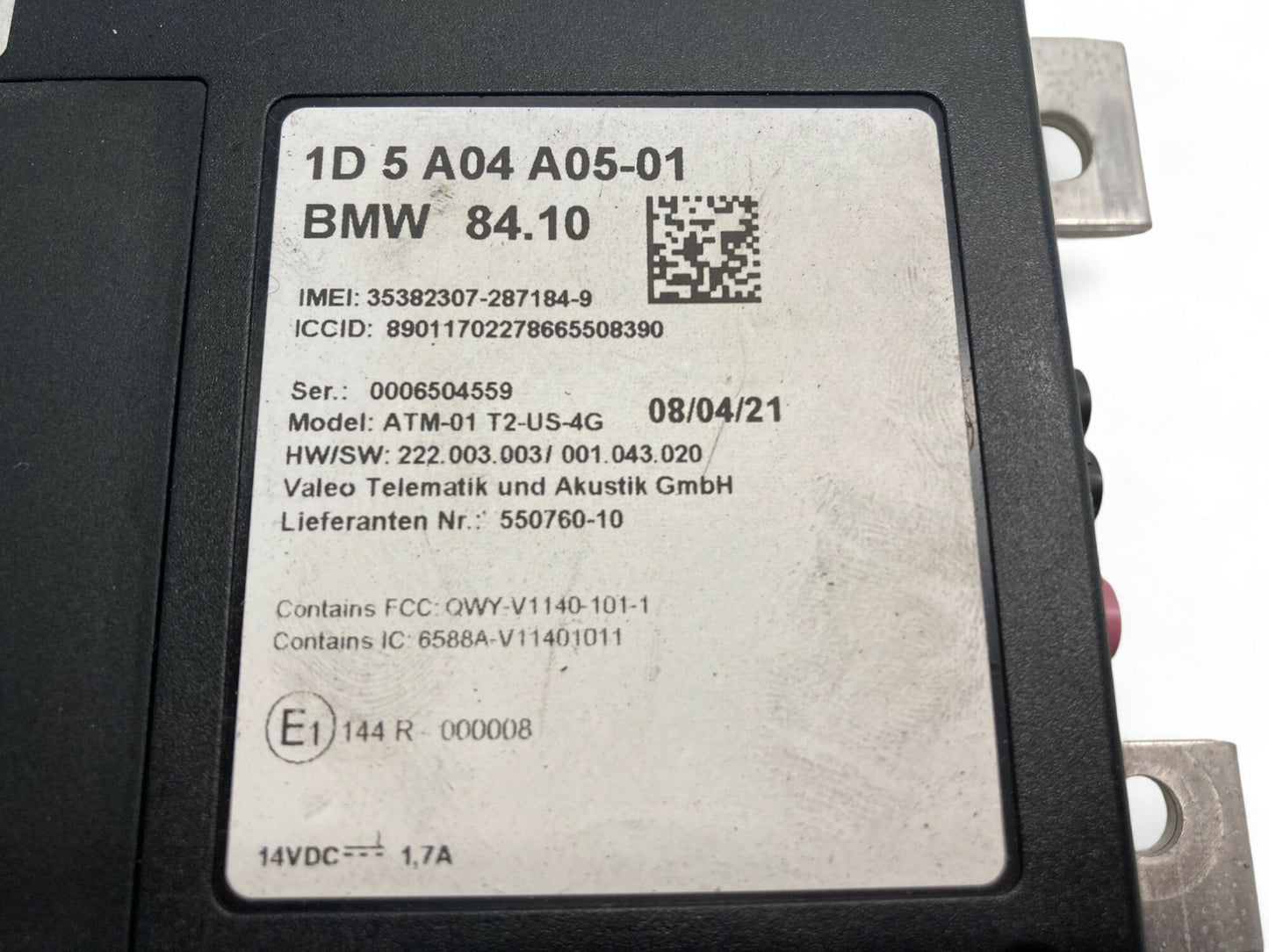 Mini Cooper Mobile Phone Control TCB2 Teleservices Module 84105A0F1B4 F5x F6x