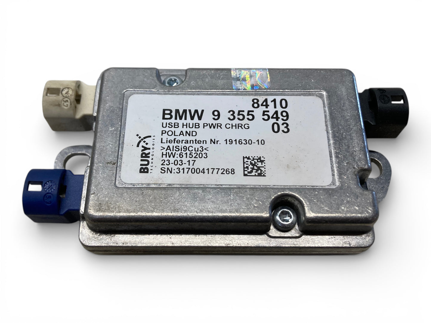 Mini Cooper USB Hub Module 84109355549 2014-2024 F5x F60