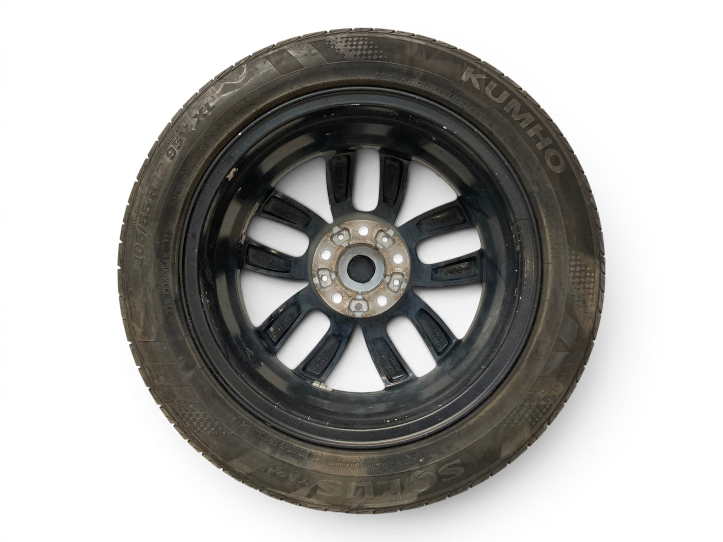 Mini Cooper 17" Black 5-Star Double Spoke Wheel Set R124 36109803726 11-16 R6x 402